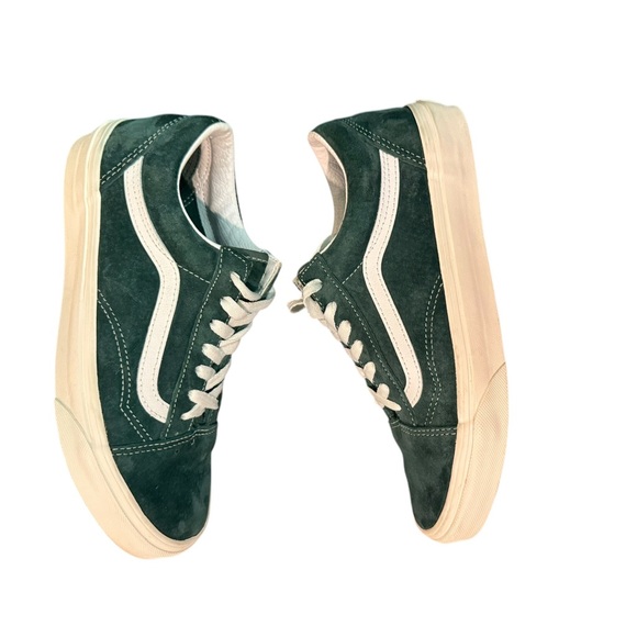 Vans heiq Eco-Dry Dupoint Low Cut Green Dark Ivy Suede water repellent Sneakers - Picture 11 of 12